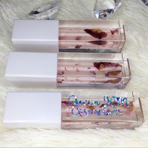 Rosè high shine lip gloss